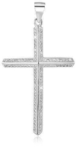 Silver pendant Cross AGH94