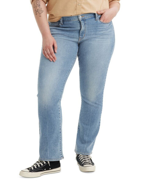 Джинсы Levi's plus Size Classic Mid Rise Bootcut