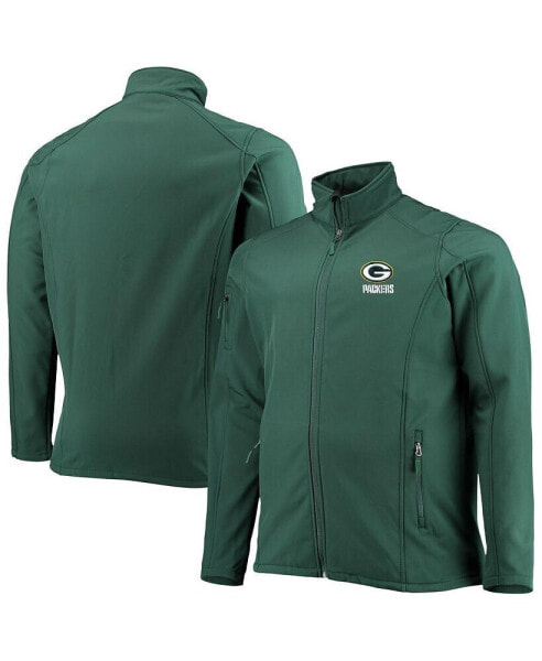 Men's Green Green Bay Packers Big and Tall Sonoma Softshell Full-Zip Jacket