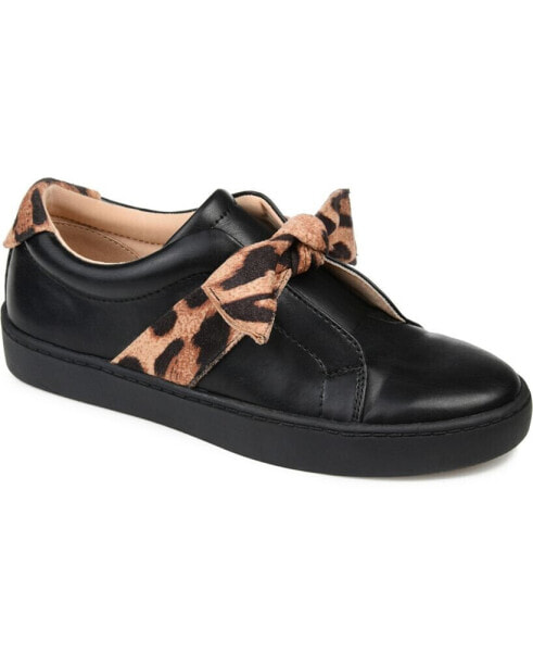 Women's Abrina Bow Detail Slip On Sneakers