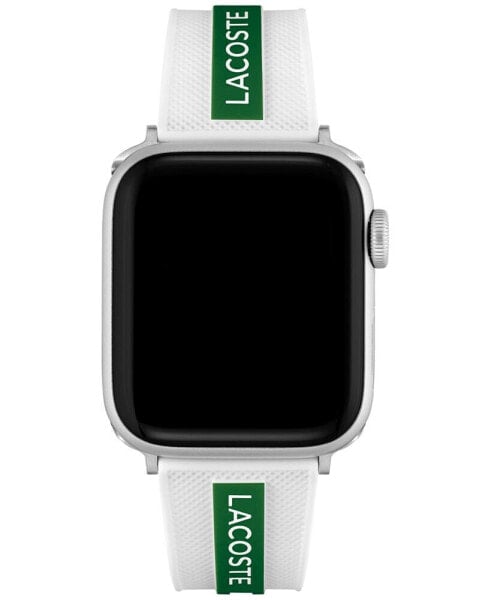 Ремешок Lacoste Silicone White & Green Apple Watch 38/40mm