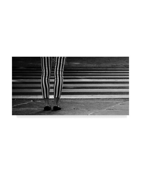 Anna Niemiec Checkered Stripes Canvas Art - 15" x 20"