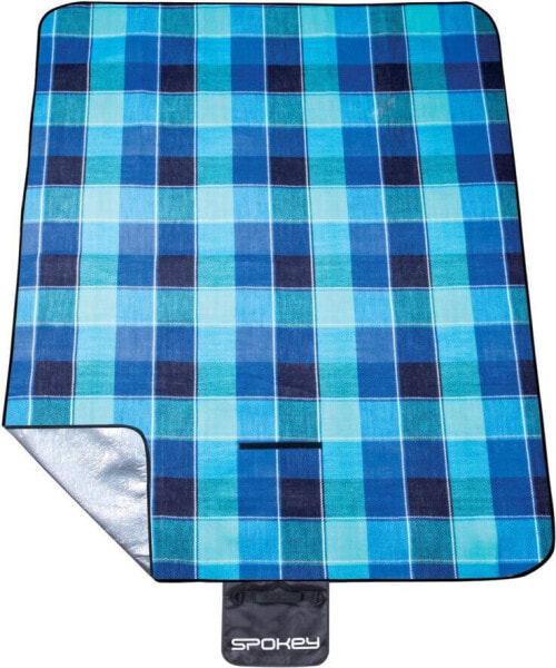 Spokey Koc piknikowy Picnic Flannel 150 x 180 cm niebieski (839636)