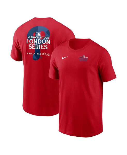 Men's Philadelphia Phillies 2024 MLB World Tour London Series T-Shirt