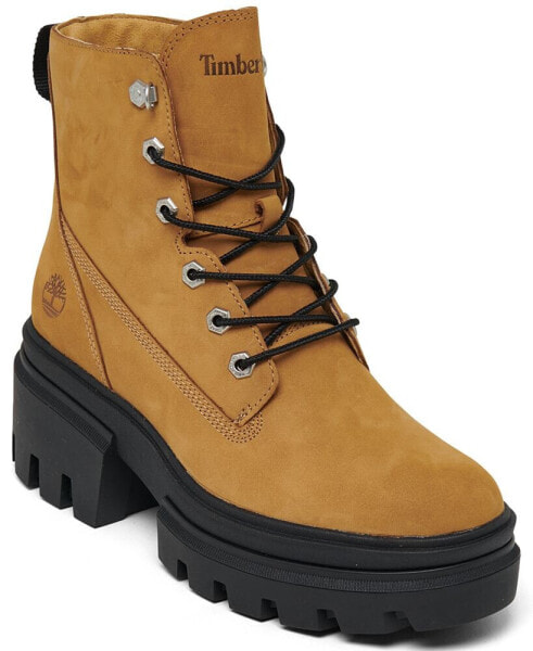 Women's Everleigh 6" Lace-Up Boots from Finish Line