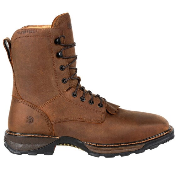 Durango Maverick Xp Waterproof Steel Toe Lacer Work Mens Brown Work Safety Shoe