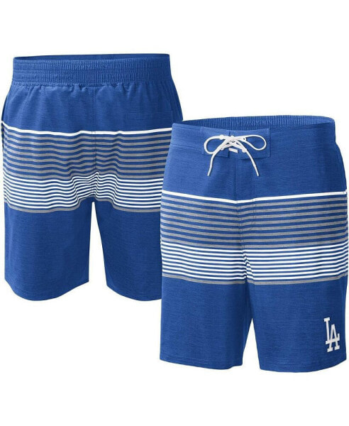 Men's Royal Los Angeles Dodgers Coastline Volley Swim Shorts