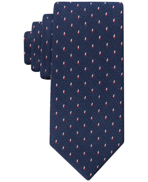 Men's Textured Geo-Print Tie