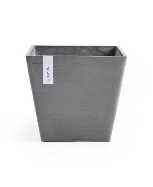 Rotterdam Durable Indoor and Outdoor Modern Planter, 8in