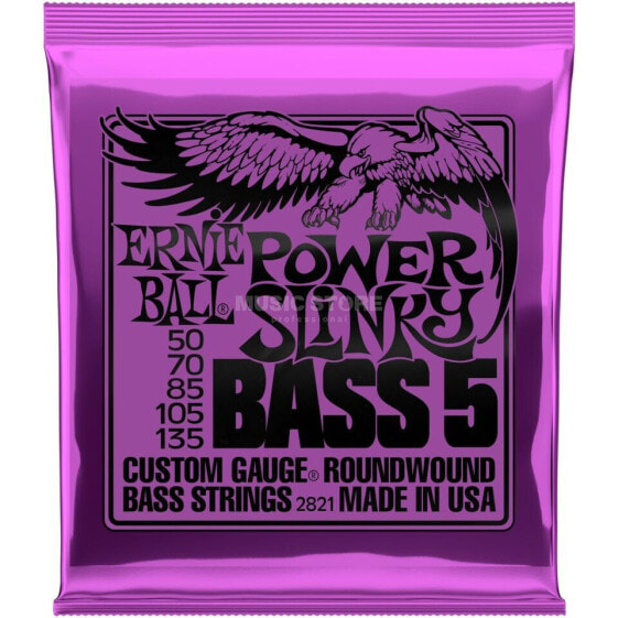 Ernie Ball EB2821 Power Slinky Bass 5-Strings 50-135