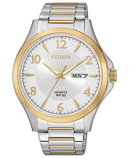 Часы Citizen Quartz Two-Tone Steel Watch