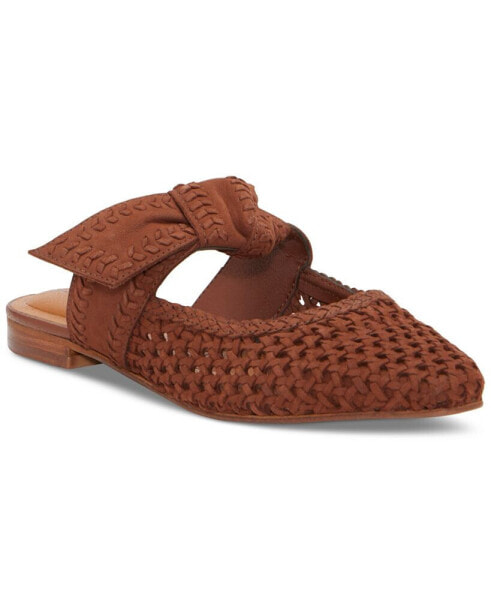 Women's Grenaldie Woven Bow Flat Mules