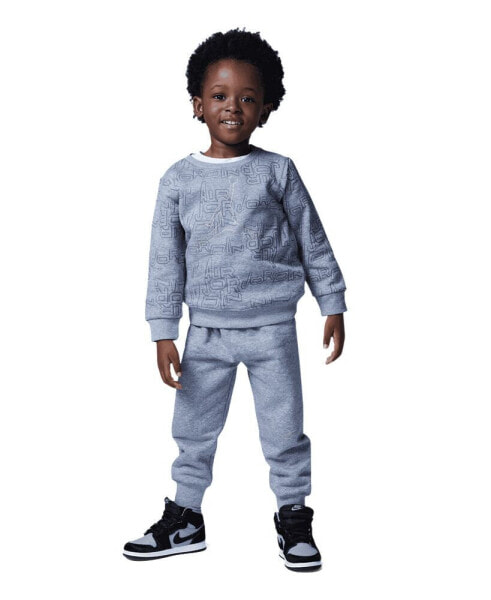 Toddler Boys Take Flight Crewneck Sweatshirt and Joggers, 2 Piece Set