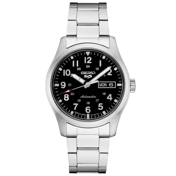 Часы Seiko 5 Sports Silver Tone 394mm Stainless Steel