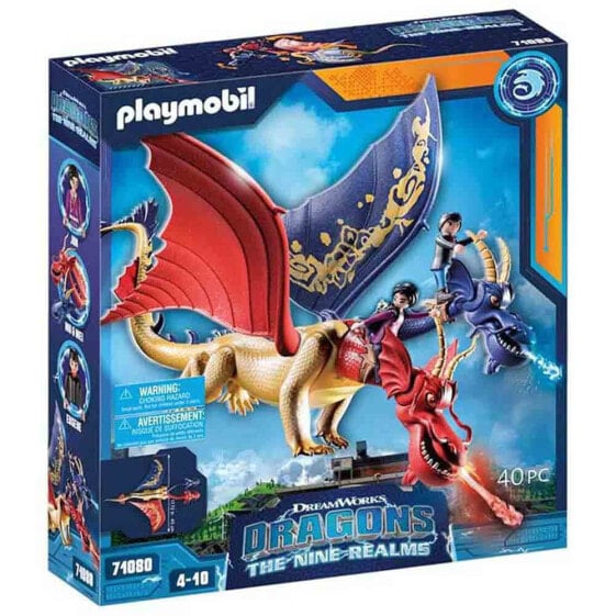 Конструктор Playmobil Dragons: Девять миров: Ву и Вэй и Джун