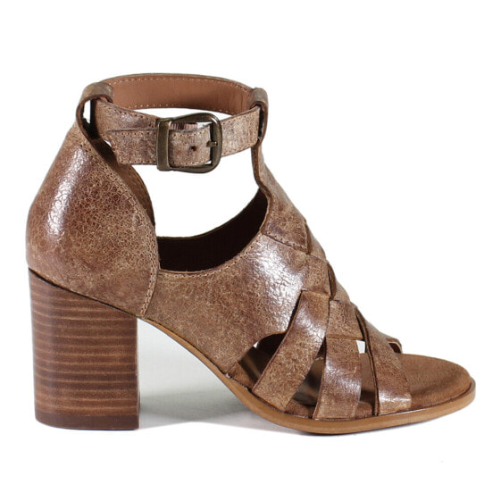 Diba True Piro Ette Block Heels Womens Brown Dress Sandals 76311-234