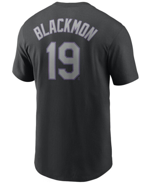 Men's Charlie Blackmon Colorado Rockies Name and Number Player T-Shirt