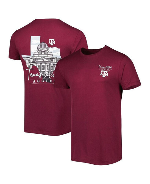 Men's Maroon Texas A&M Aggies Hyperlocal T-shirt