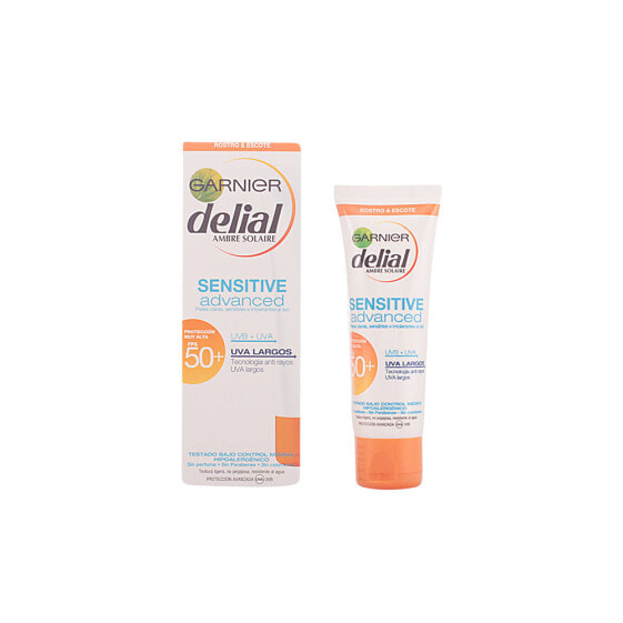 Facial Sun Cream Sensitive Delial SPF 50+ (50 ml) (Unisex) (50 ml)