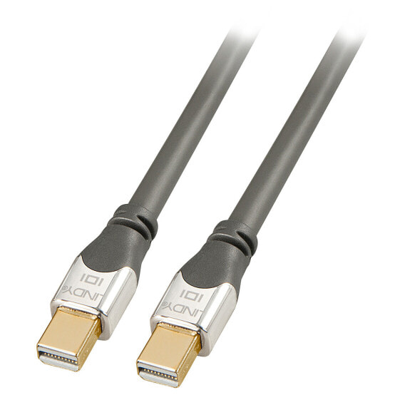 Lindy 2m CROMO Mini DisplayPort Cable - 2 m - Mini DisplayPort - Mini DisplayPort - Male - Male - 4096 x 2160 pixels