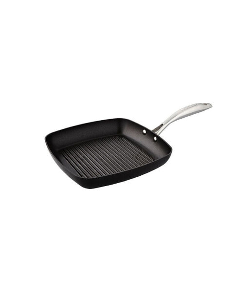 ProIQ 10.5" x 10.5", 27cm x 27cm Covered Saute Pan Induction Suitable Nonstick Frypan, Black