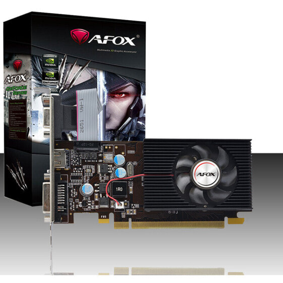 AFOX AF210-512D3L3-V2 - GeForce G210 - 512 GB - GDDR3 - 64 bit - 2560 x 1600 pixels - PCI Express 2.0