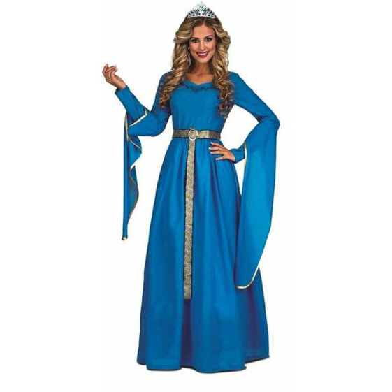 Маскарадные костюмы для взрослых My Other Me Синий Принцесса средневековая 2 Предметы