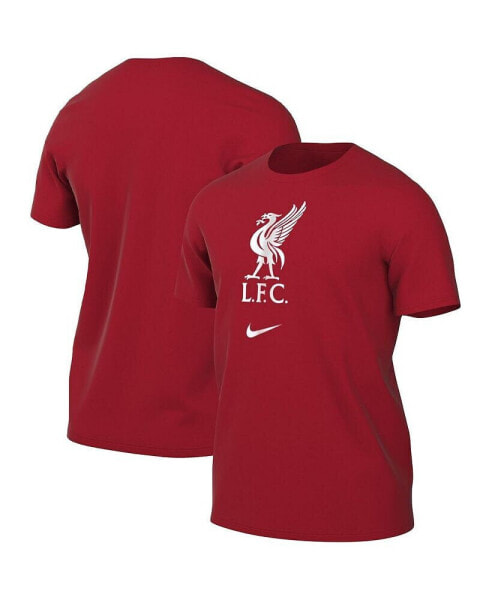 Men's Red Liverpool Crest T-shirt