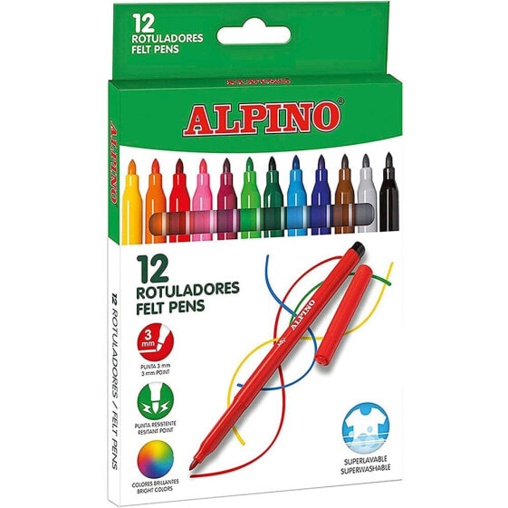 ALPINO Case Of 12 Markers