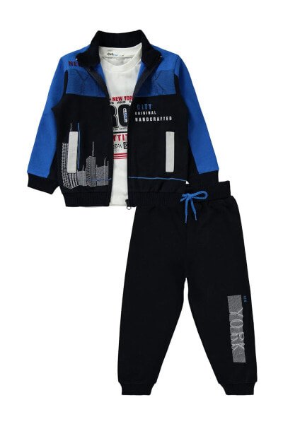 Спортивный костюм Bizizo для мальчиков Civil Boys 2-5 лет синий