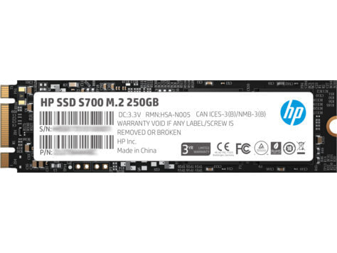 HP S700 - 250 GB - M.2 - 560 MB/s - 6 Gbit/s