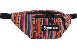 Поясная Supreme SS20 Week 9 Woven Stripe Waist Bag SUP-SS20-593