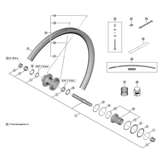 SHIMANO GRX RX880 Freehub Body