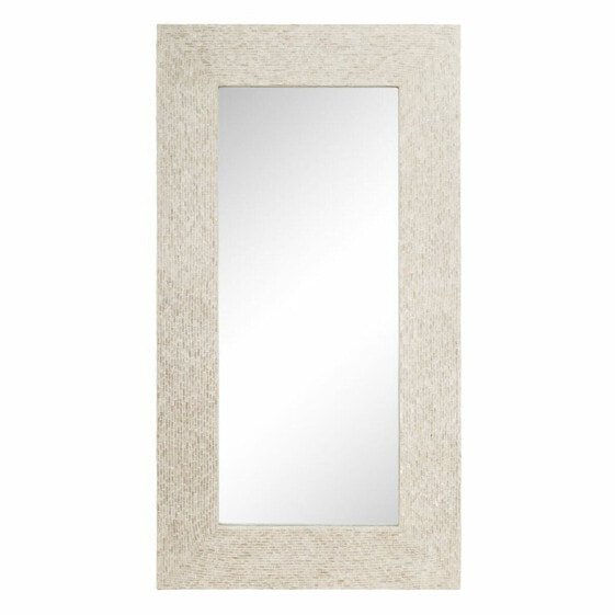 Настенное зеркало 186 x 7 x 100 cm Белый оболочка