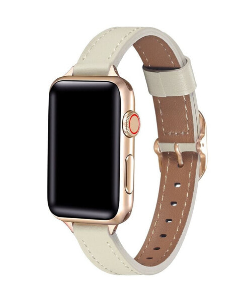 Unisex Carmen Genuine Leather Unisex Apple Watch Band for Size- 42mm, 44mm, 45mm, 49mm
