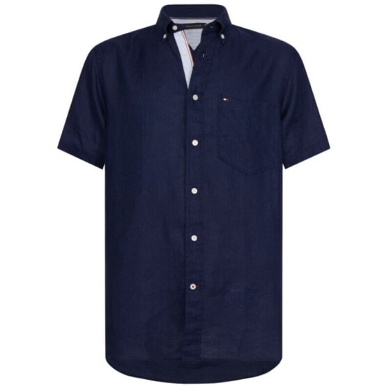 Tommy Hilfiger Linen Shirt S/S. M MW0MW12786