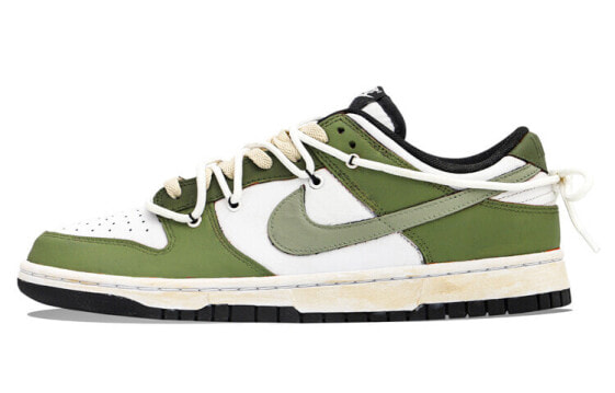 【定制球鞋】 Nike Dunk Low Retro Vibe风 小城炊烟 温柔 高级小众 清新 低帮 板鞋 男款 白绿 / Кроссовки Nike Dunk Low DD1391-100