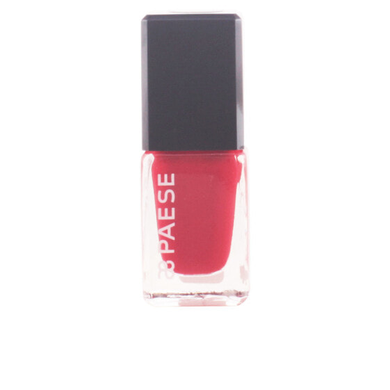 Paese Nail Enamel N115 Глянцевый лак для ногтей. красный  9 мл