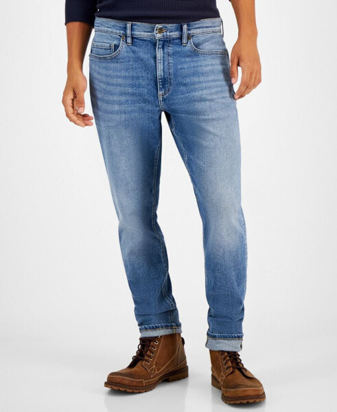 Men's Athletic Slim-Fit Jeans, Created for Macy's