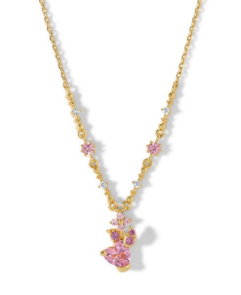 Disney Winnie the Pooh Crystal the Little Piglet Necklace