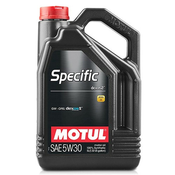 Автомобильное моторное масло Motul Specific dexos 2 5W30 5 L синтетический