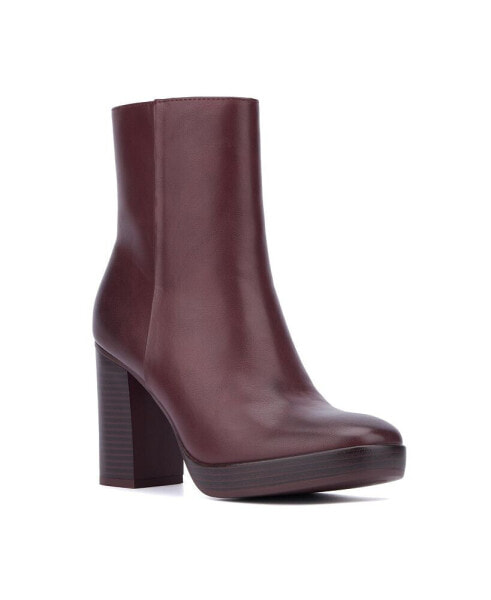 Women's Fay- Chunky Heel Ankle Boot