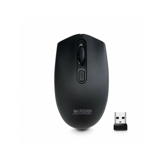 Wireless Mouse Urban Factory FCM01UF Black 1600 dpi