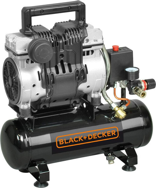 Black & Decker компрессор без масла. 6L / 1 км / 8BAR / 0,75 кВт / очень тихо