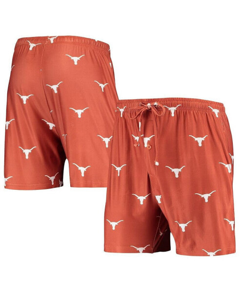 Men's Texas Orange Texas Longhorns Flagship Allover Print Jam Shorts