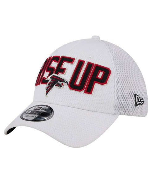 Men's White Atlanta Falcons Breakers 39THIRTY Flex Hat