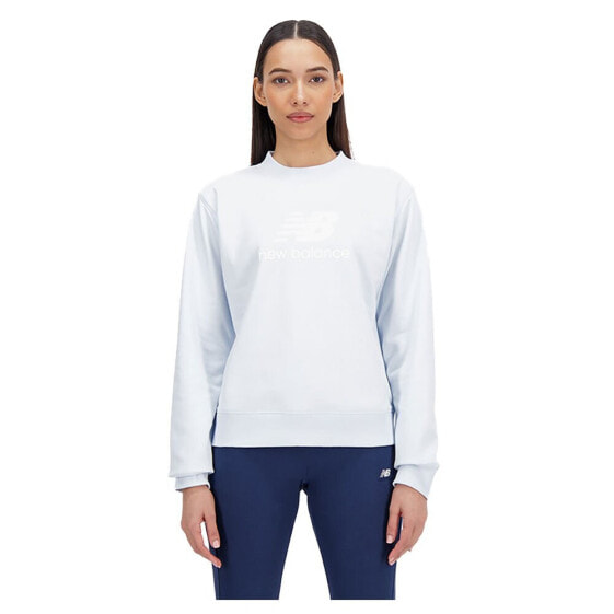 NEW BALANCE Essentials Stacked Logo French Terry sweatshirt