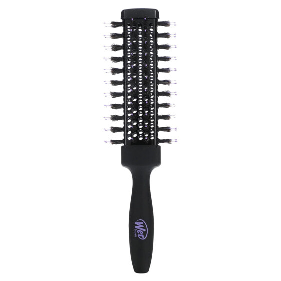 Break Free, Beach Waves & Tight Curls Round Brush, Black, 1 Brush