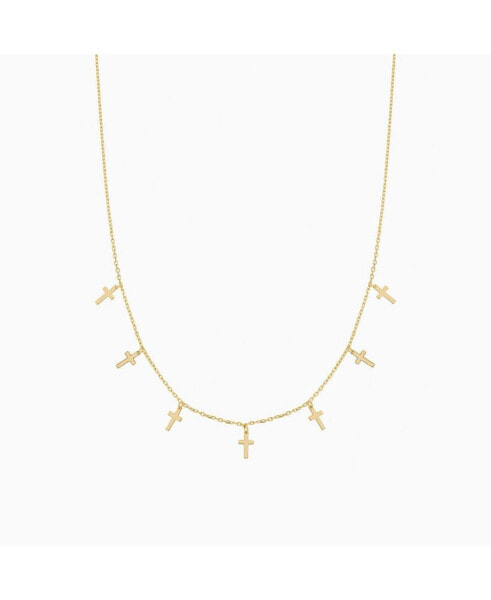 Brianna Cross Necklace