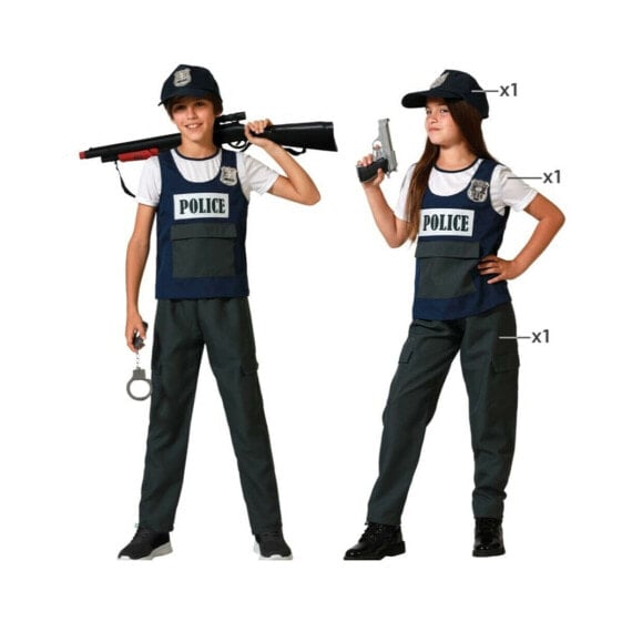 Карнавальный костюм Для детей Полицейский Shico Costume for Children Police Officer